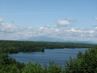 A distant view of Katahdin