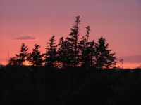 Sunset at Porter's Lake