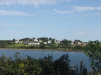 Pretty Village along the coast