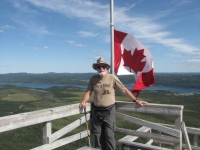 Jim on the Alexander Murray Trail