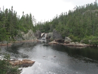 Waterfall at La Manche