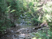 Trickling waterfall