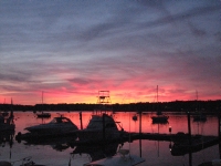 Sunset at Booth Bay Harbor