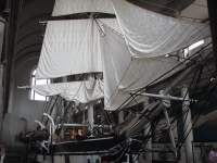 Ship in the New Bedford Museum