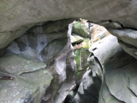 Carved marble under the Bridge