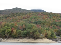 We ate lunch by a little lake