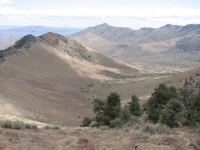 Views north of Walker Pass