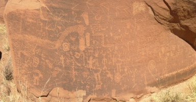 Cholla petroglyphs