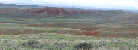 The road north of Medicine Lodge